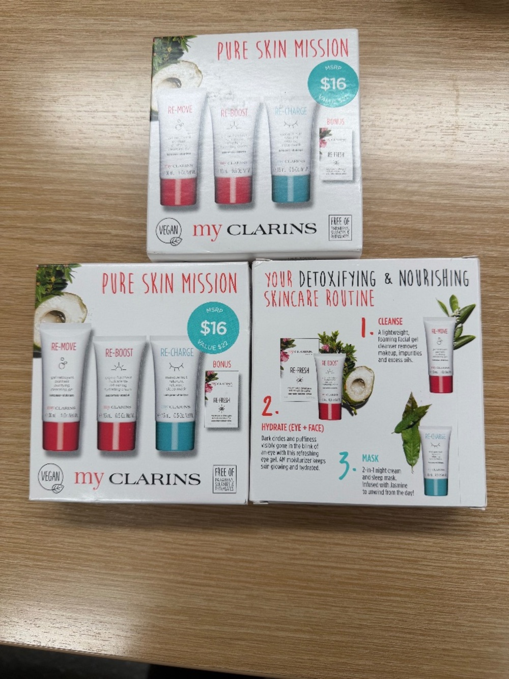 3 My Clarins Sets